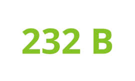 232 B