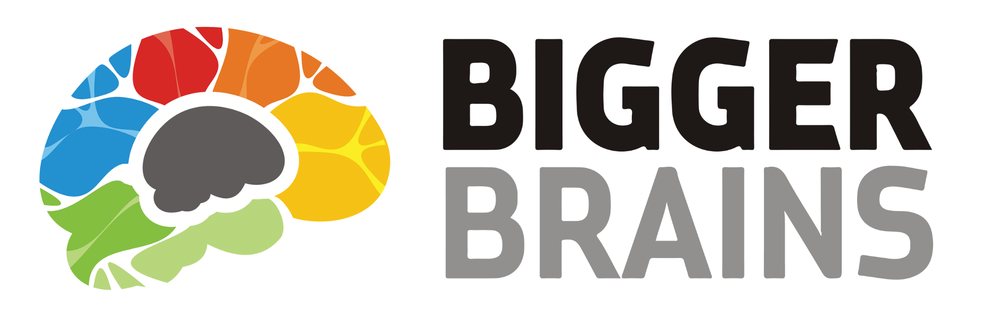 Bigger Brains with Brain in Outline Bigger Brains with Brain in Outline